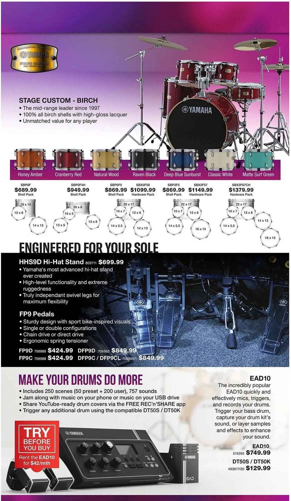 Long & McQuade flyer from October 9 to October 31 2025 - flyer page 165