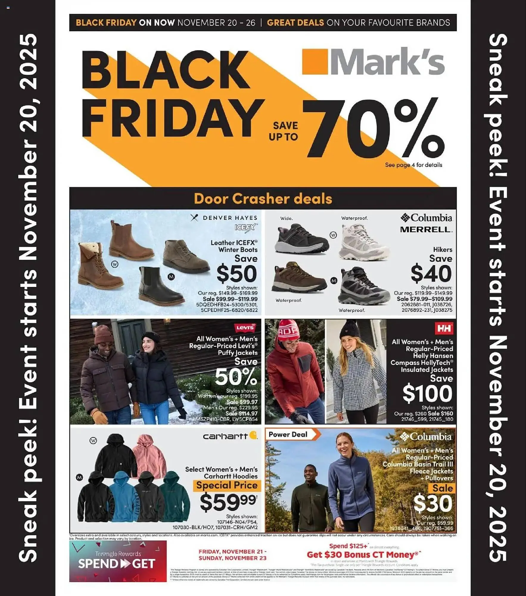 Mark's flyer from November 20 to November 27 2025 - flyer page 1