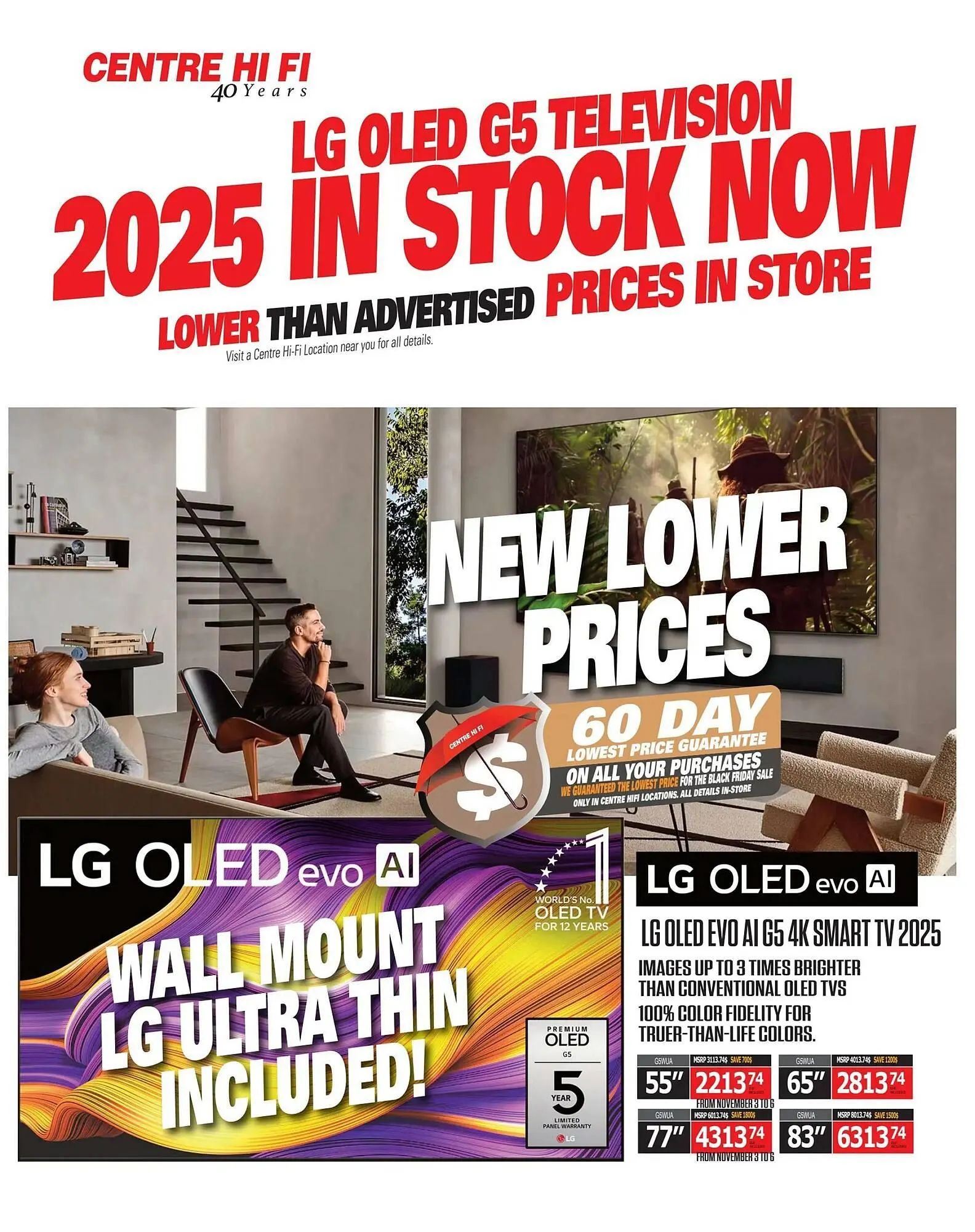 Centre Hi-Fi flyer from October 31 to November 6 2025 - flyer page 24