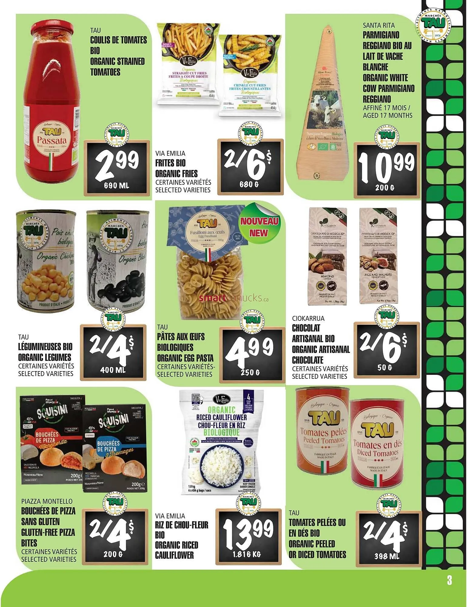 Marches Tau flyer from August 4 to August 31 2025 - flyer page 3