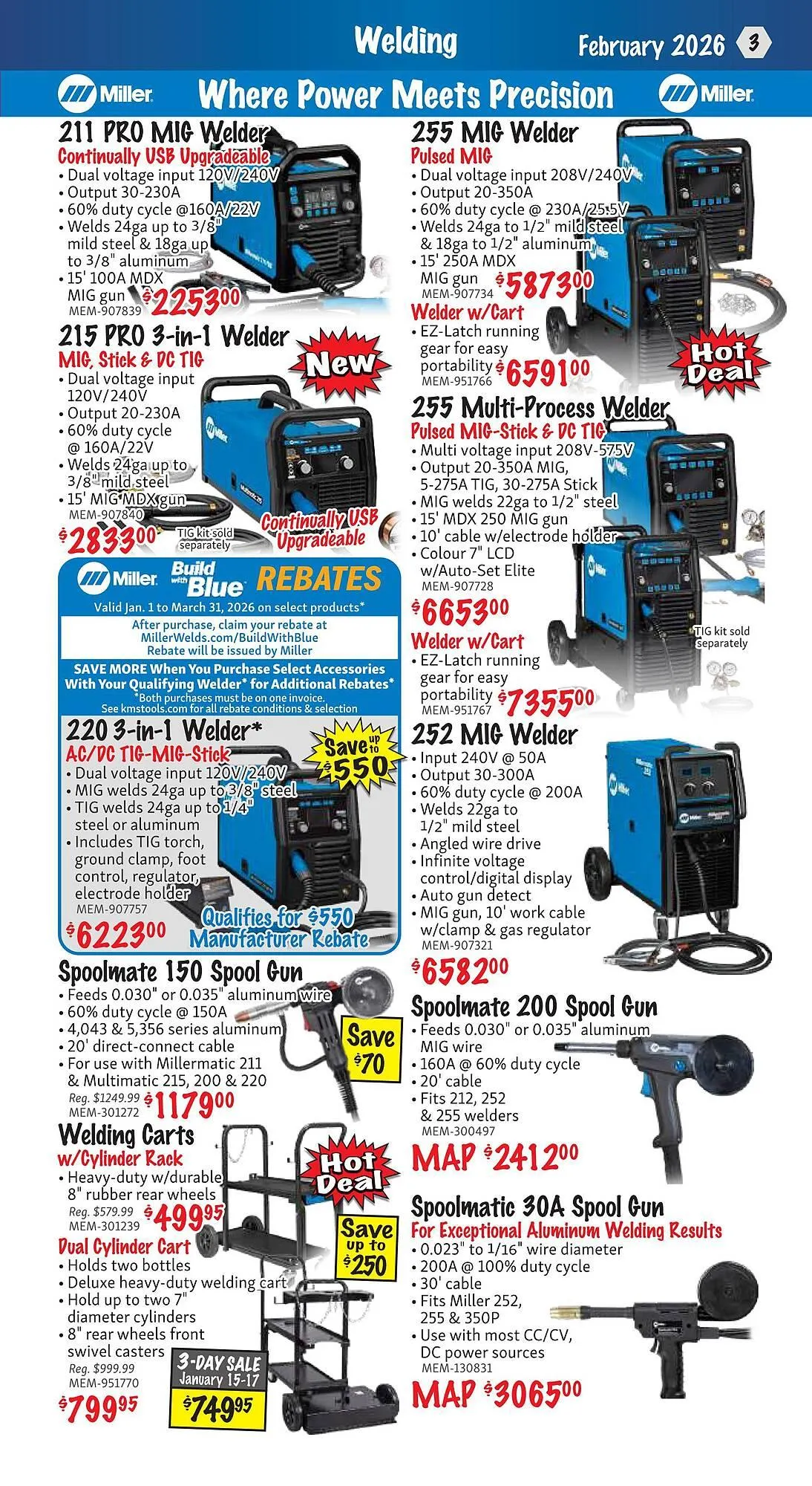 KMS Tools flyer from February 1 to February 28 2026 - flyer page 3