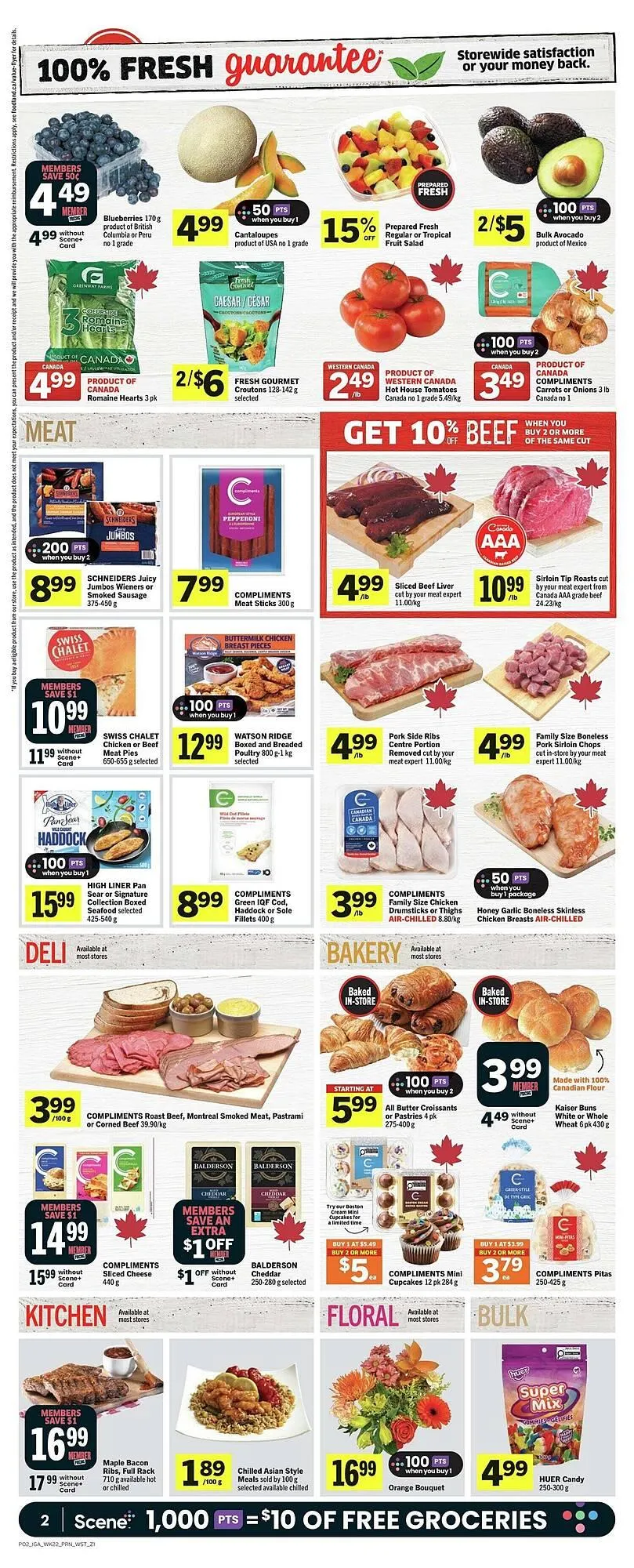 IGA flyer from September 26 to October 17 2025 - flyer page 3