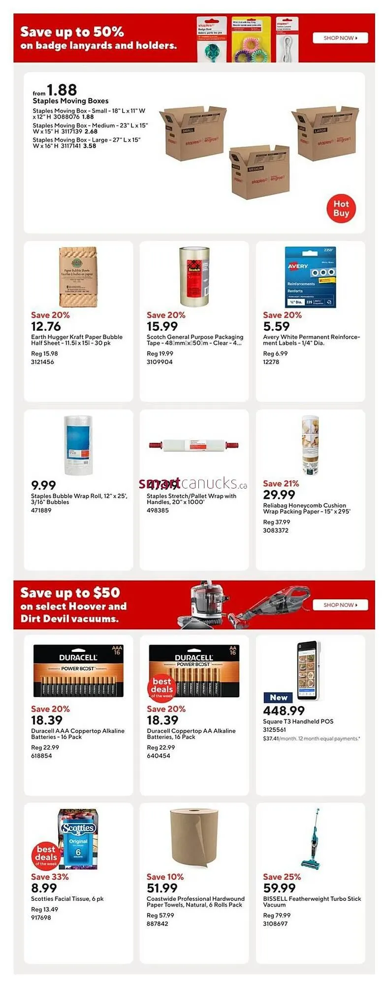 Staples flyer from August 22 to August 28 2025 - flyer page 18