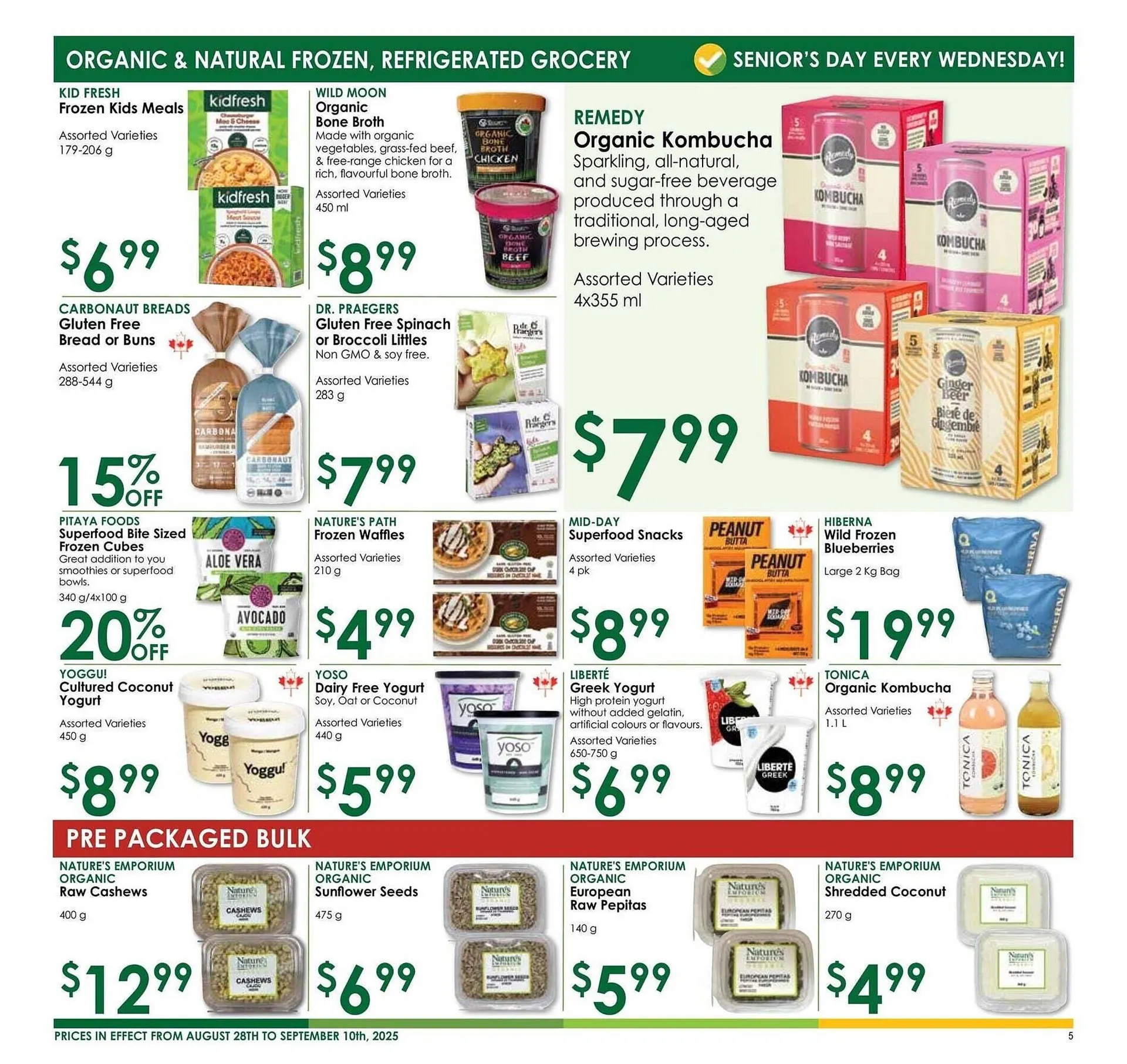 Nature's Emporium flyer from August 29 to October 1 2025 - flyer page 5
