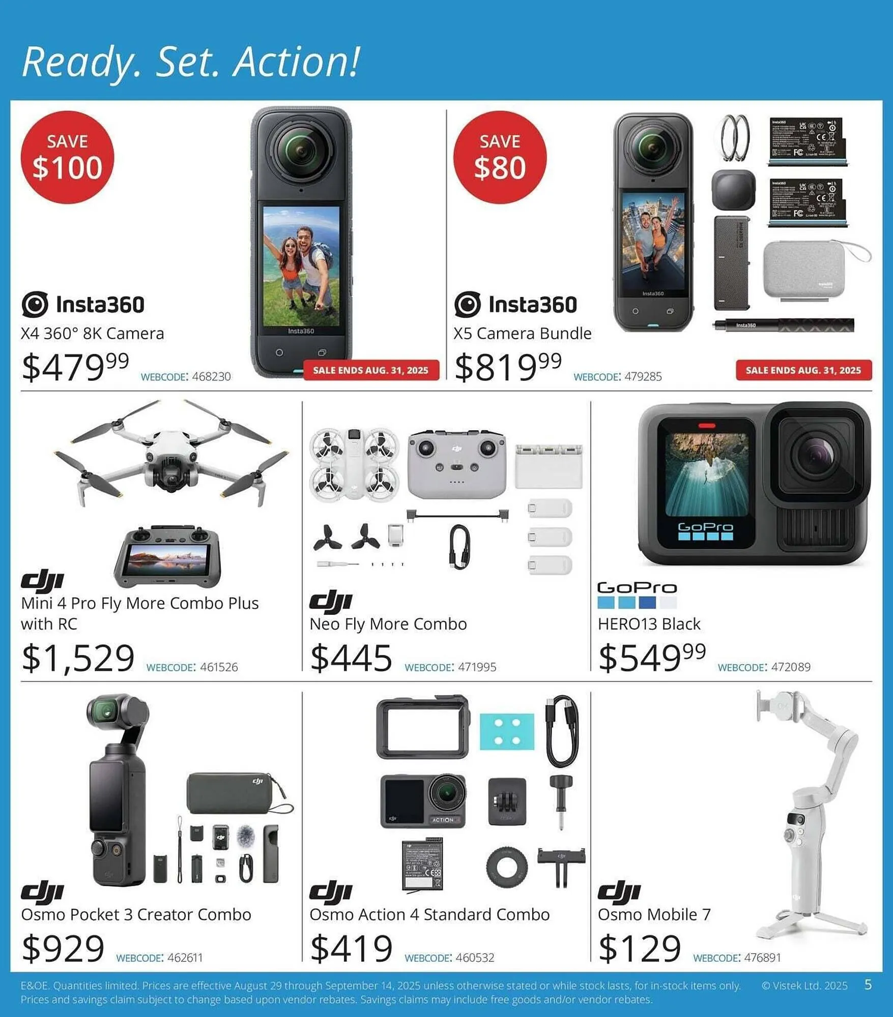 Vistek flyer from August 28 to September 25 2025 - flyer page 5