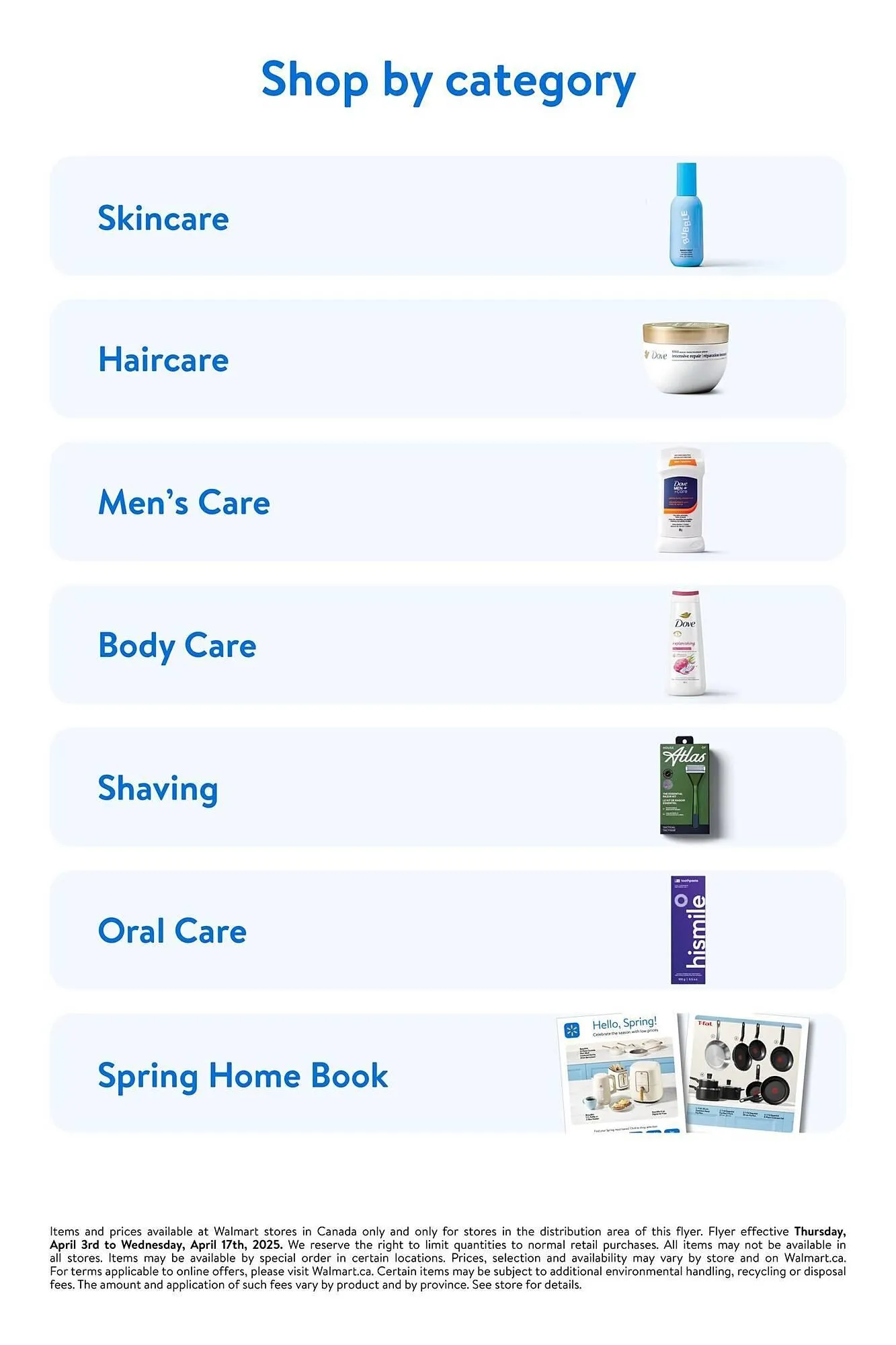 Walmart flyer from April 3 to April 17 2025 - flyer page 12