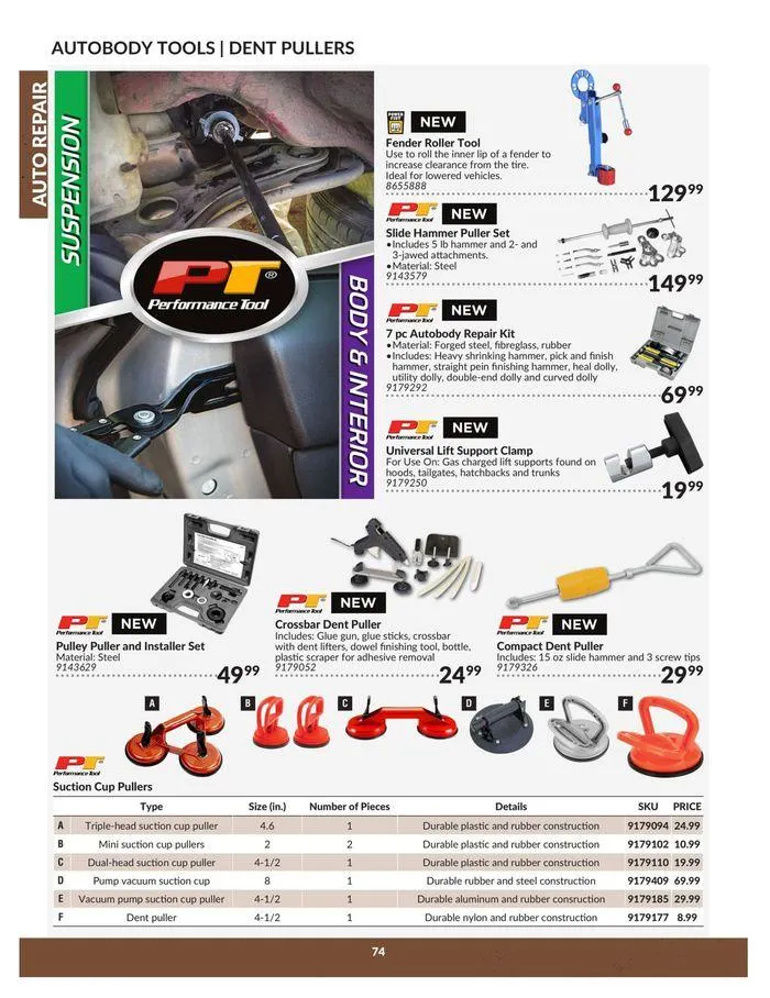 Auto Repair Catalogue from April 23 to April 22 2025 - flyer page 74