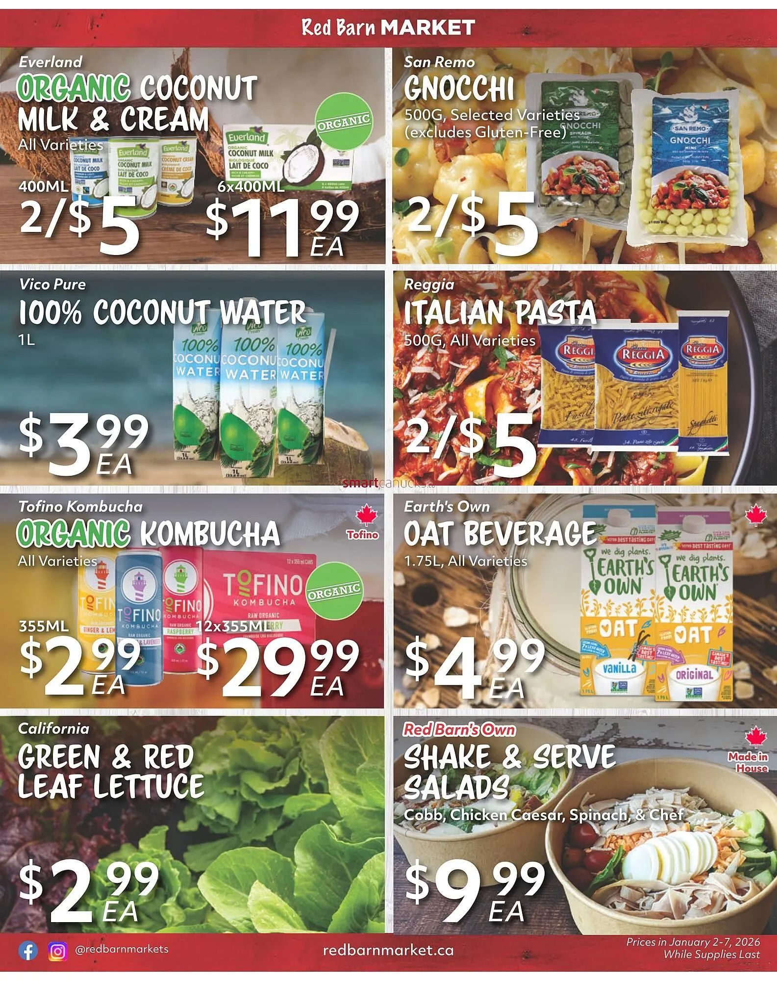 Red Barn Market flyer from January 2 to January 7 2026 - flyer page 2