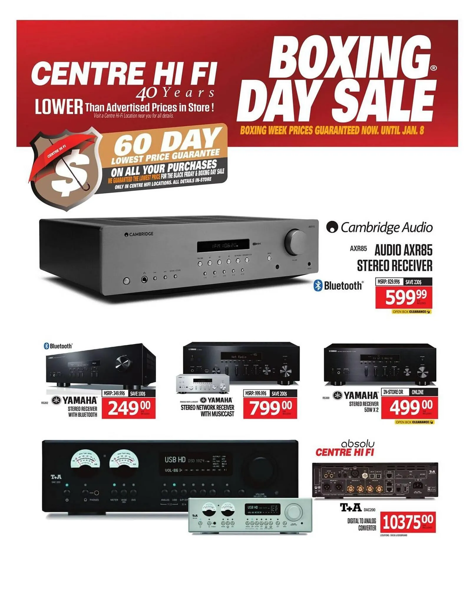 Centre Hi-Fi flyer from January 2 to January 8 2026 - flyer page 56
