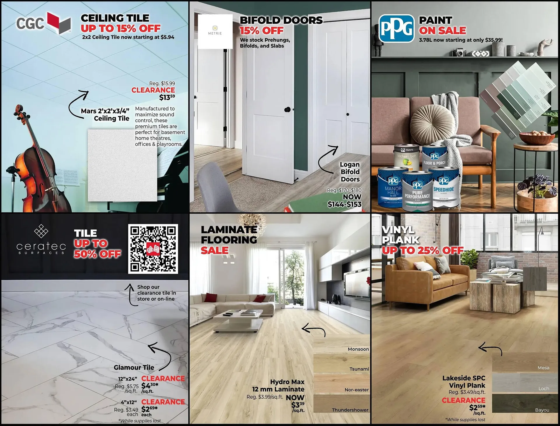 J&H Builder's Warehouse flyer from April 4 to April 10 2024 - flyer page 6