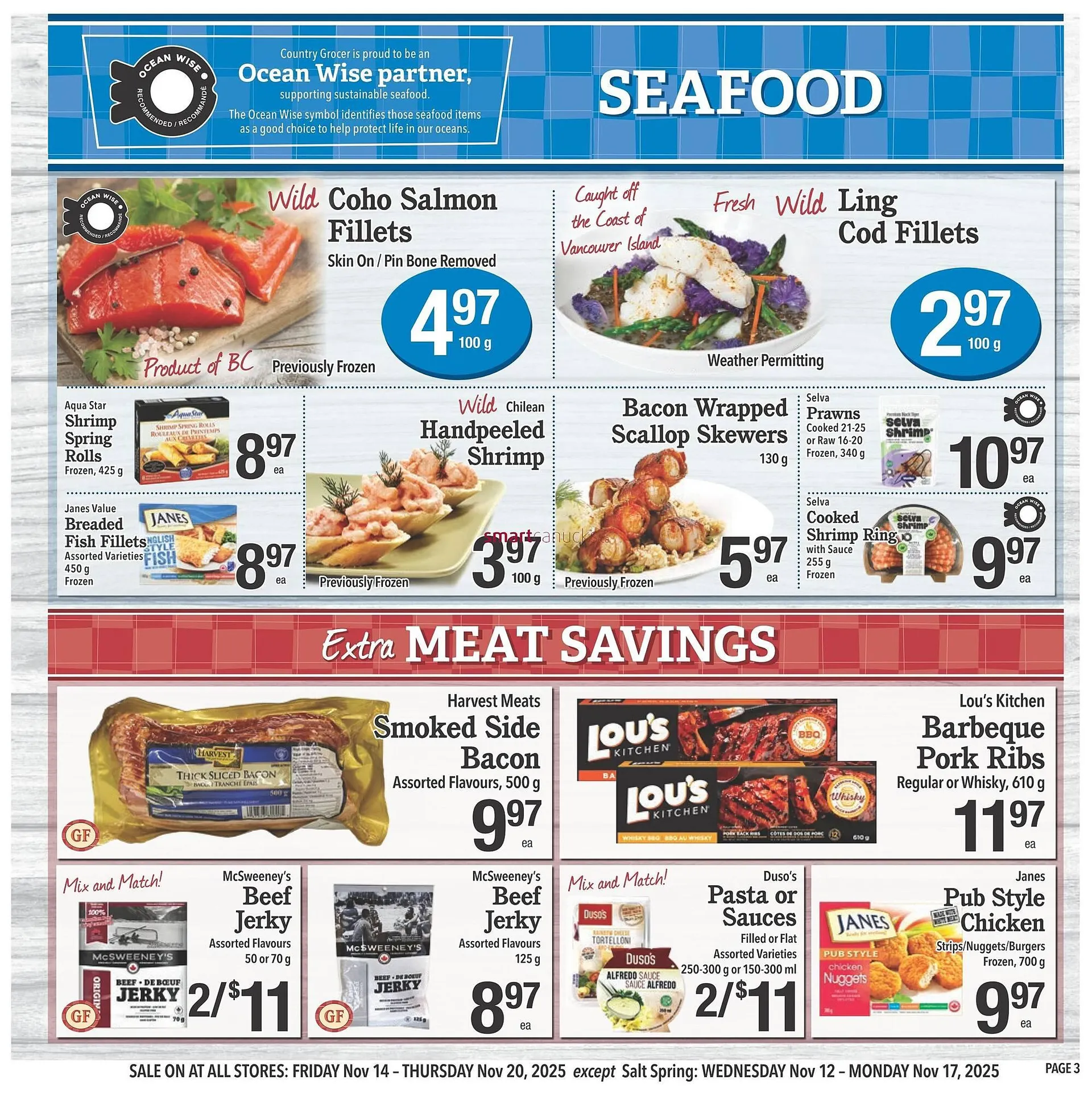 Country Grocer flyer from November 13 to November 19 2025 - flyer page 3