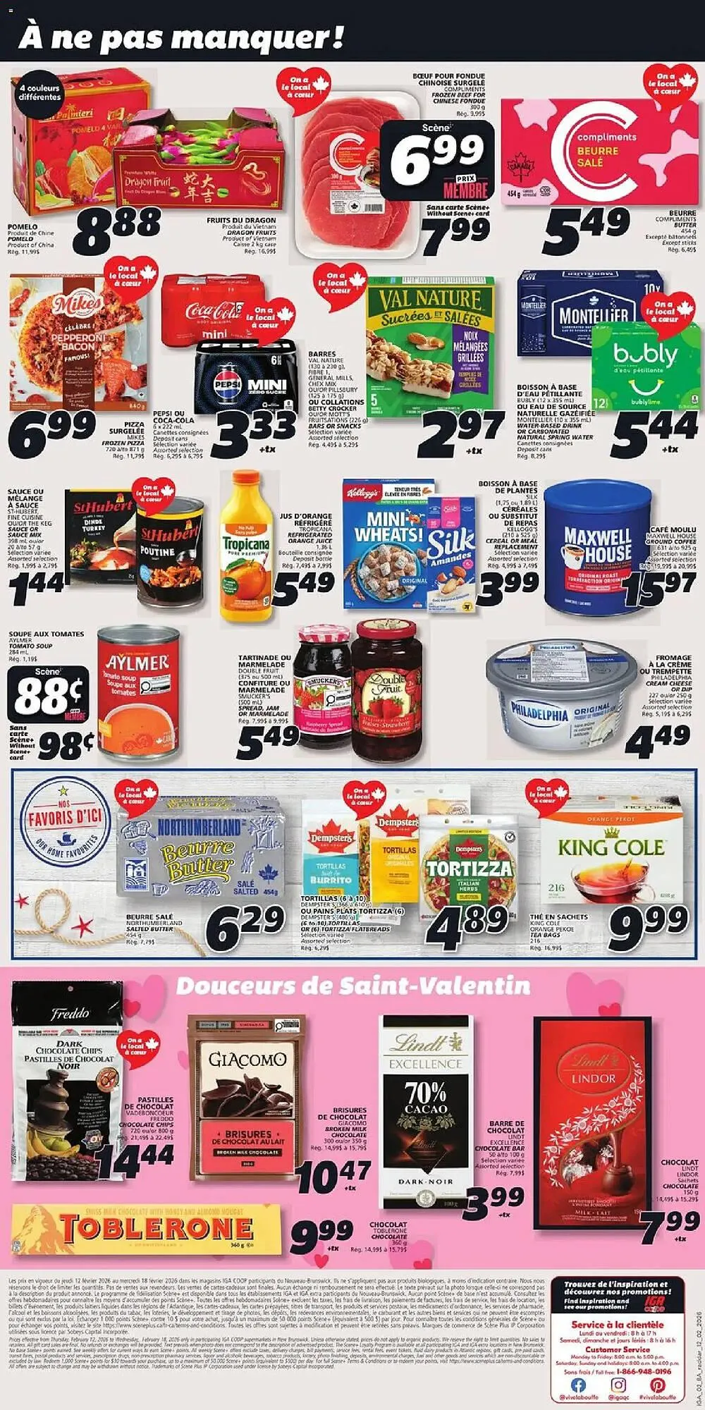 IGA flyer from February 12 to February 19 2026 - flyer page 2