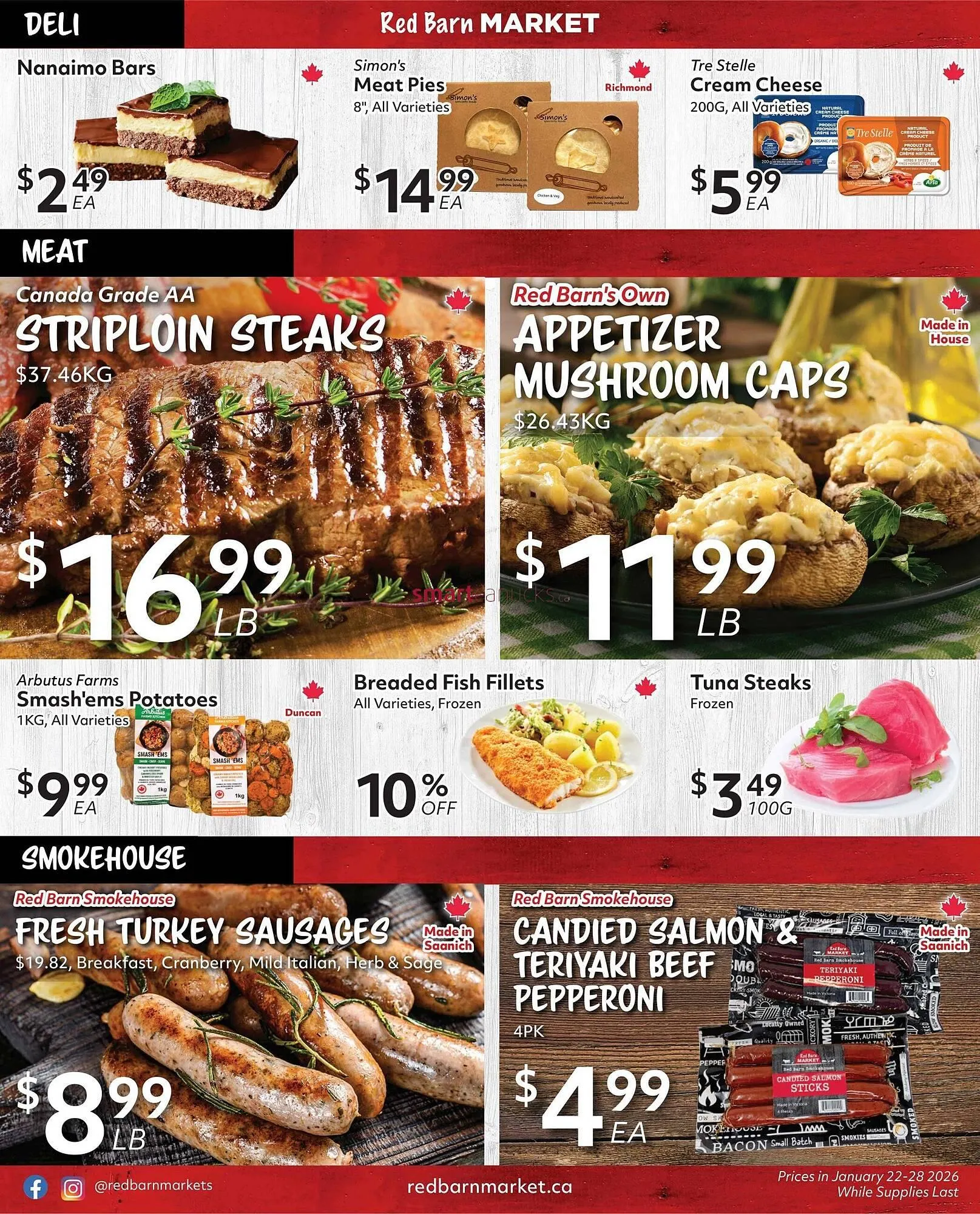 Red Barn Market flyer from January 22 to January 28 2026 - flyer page 3