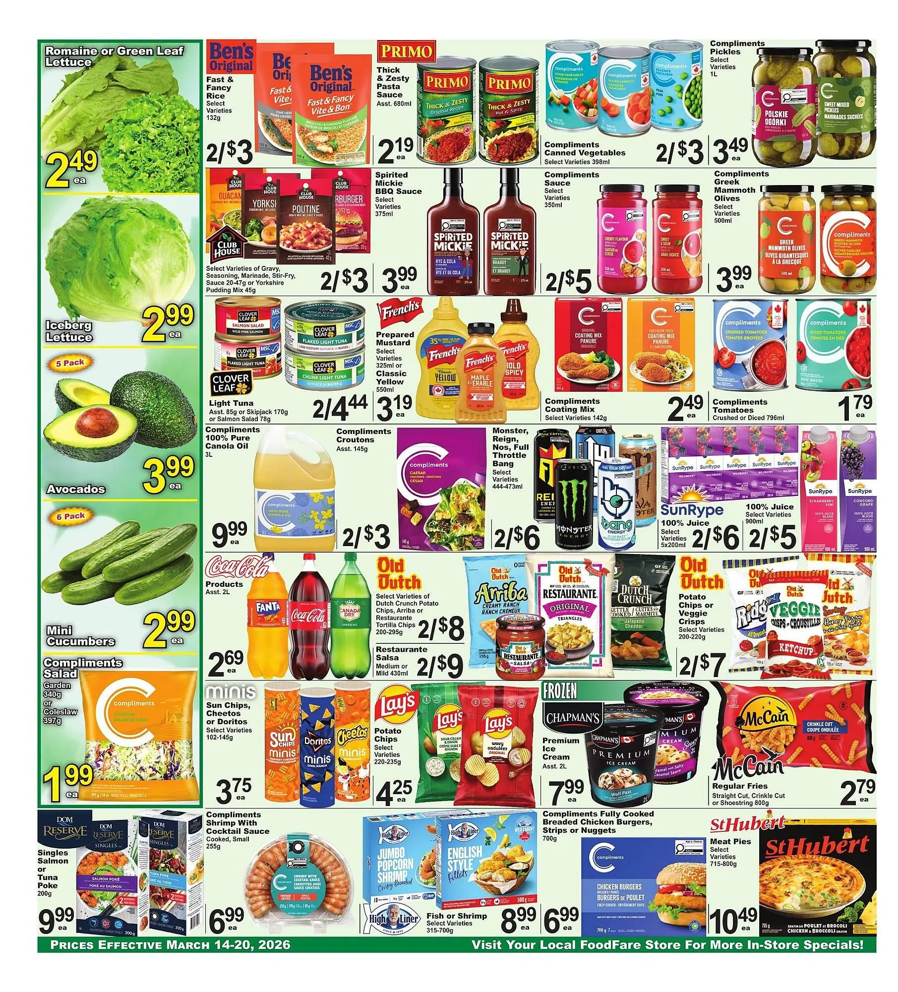 Food Fare flyer from March 14 to March 20 2026 - flyer page 2