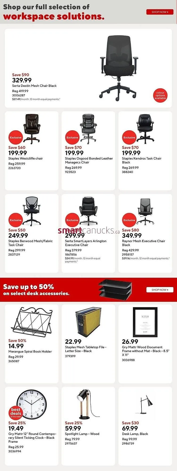 Staples flyer from June 20 to June 26 2025 - flyer page 13