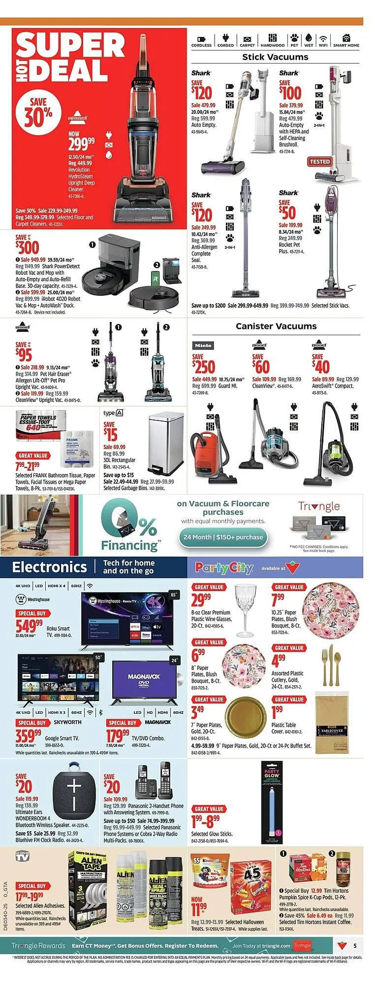 Canadian Tire flyer from September 26 to October 17 2025 - flyer page 8