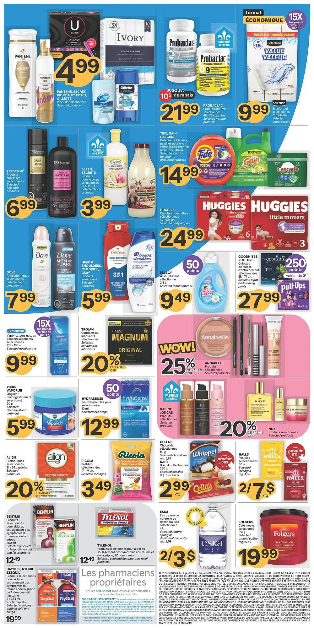 Brunet flyer from January 8 to January 14 2026 - flyer page 2