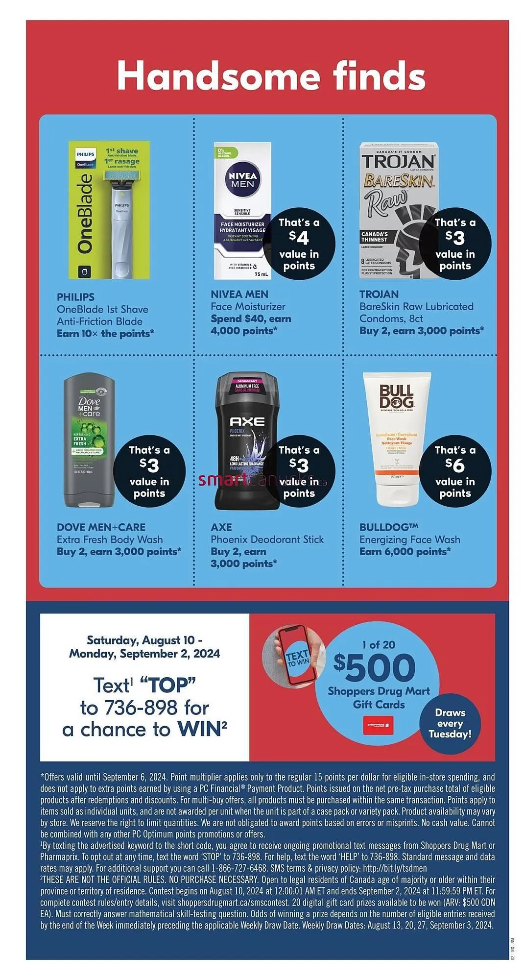 Shoppers Drug Mart flyer from August 8 to August 14 2024 - flyer page 23