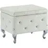Monique Storage Ottoman