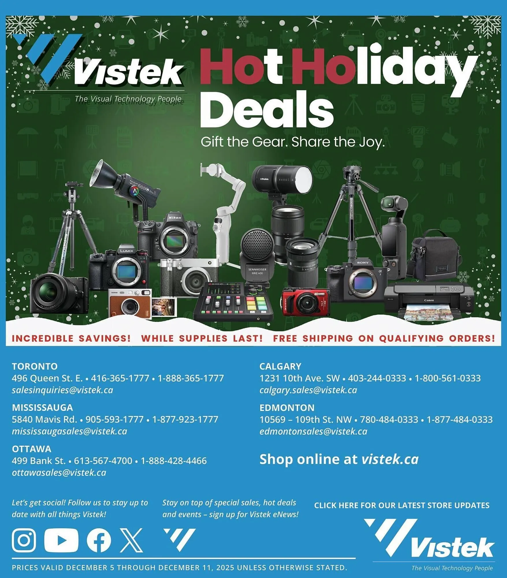 Vistek flyer from December 5 to December 25 2025 - flyer page 17