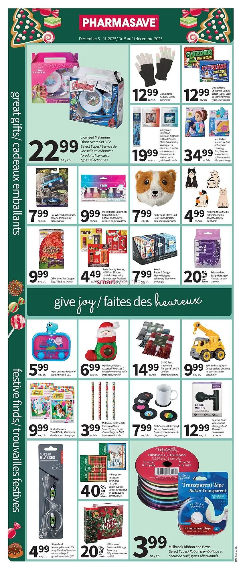 Pharmasave flyer from December 5 to December 11 2025 - flyer page 4