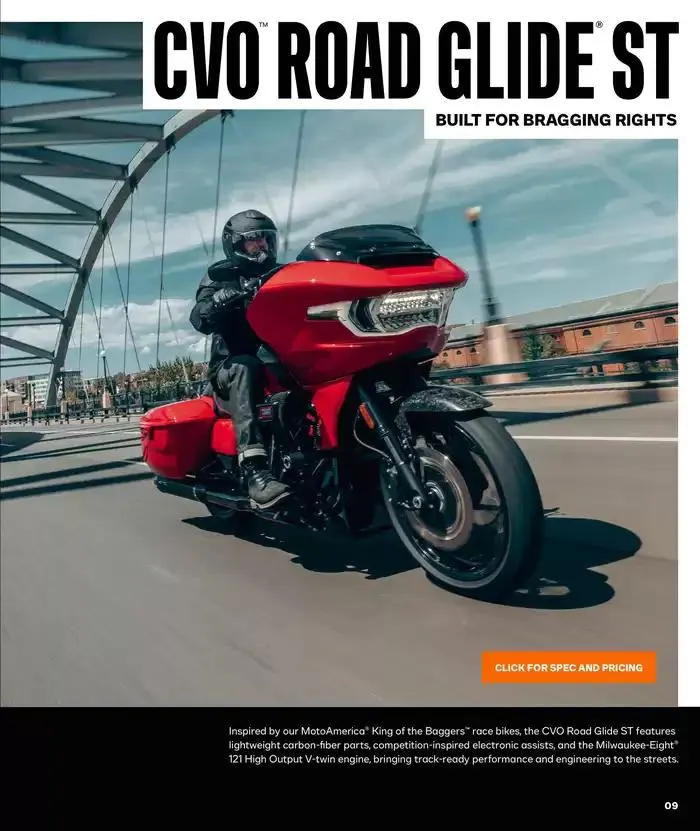Harley Davidson 2025 Brochure from February 6 to February 6 2026 - flyer page 9