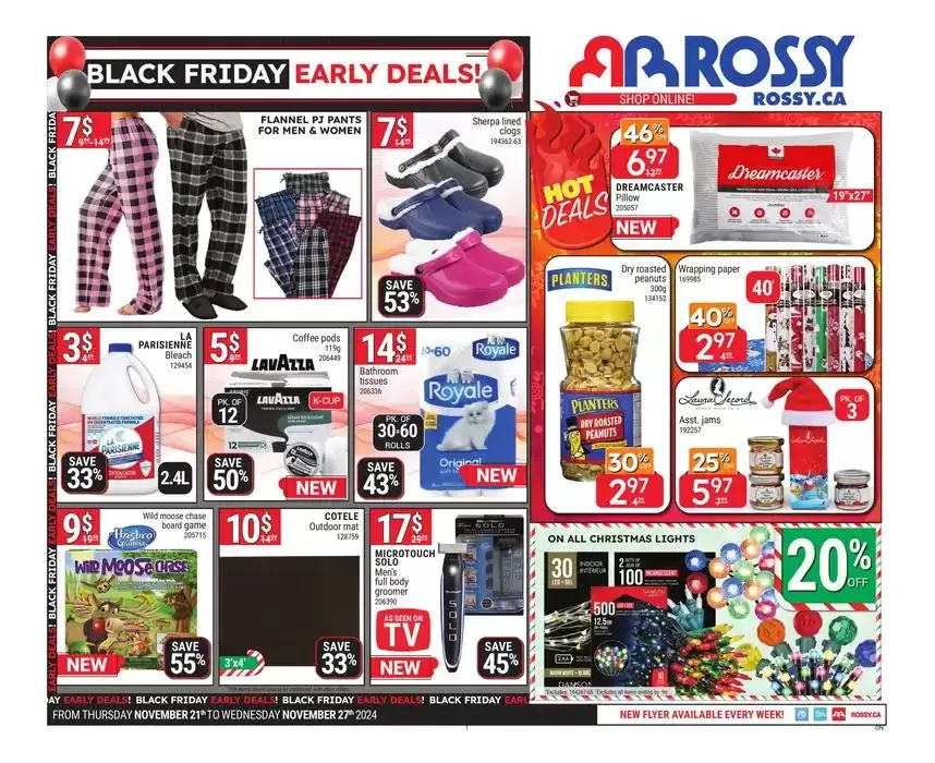 Weekly Ad from November 21 to November 27 2024 - flyer page 1