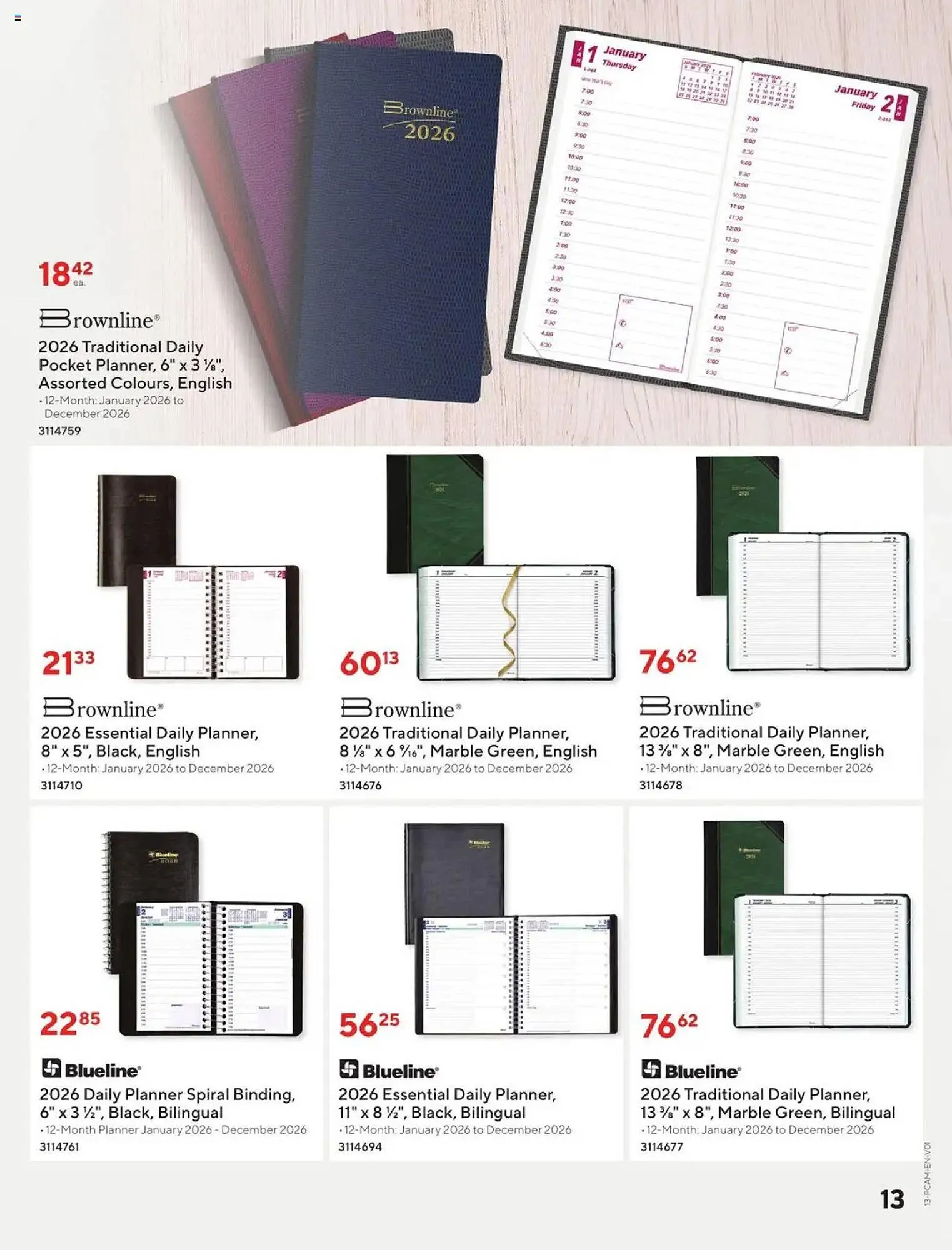 Staples flyer from August 15 to January 31 2026 - flyer page 13