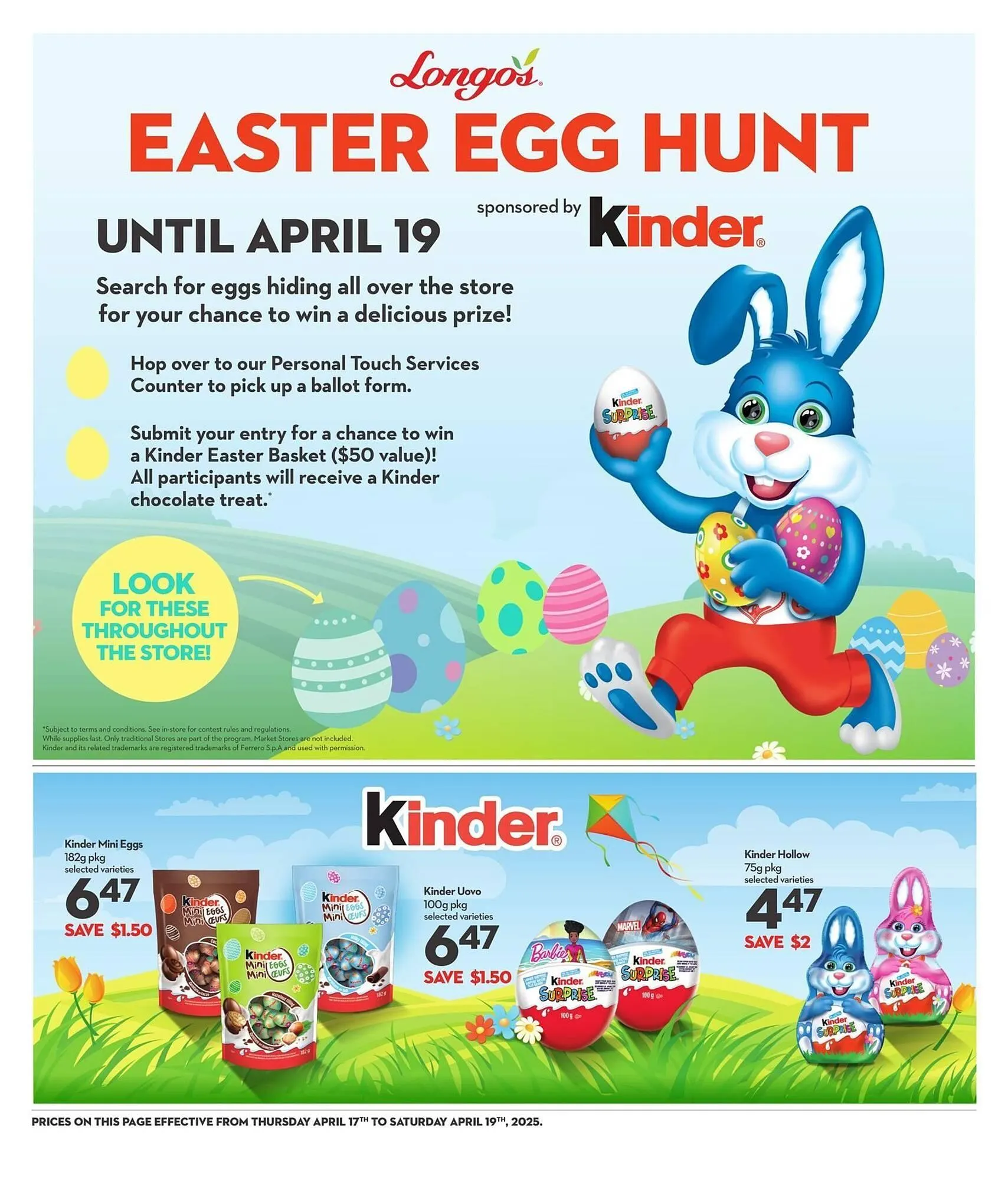 Longo's flyer from April 17 to April 19 2025 - flyer page 13