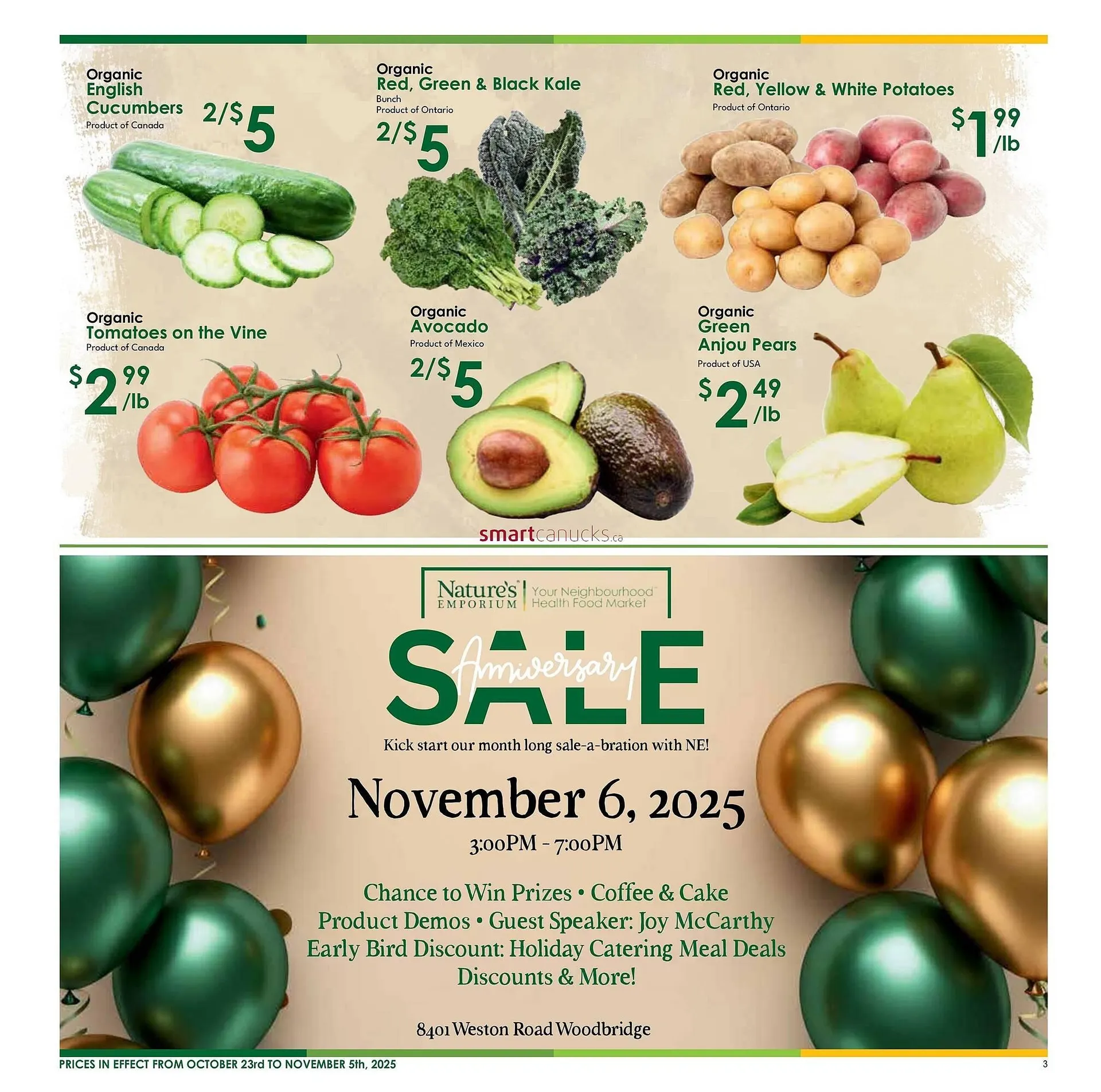 Nature's Emporium flyer from October 23 to November 5 2025 - flyer page 3