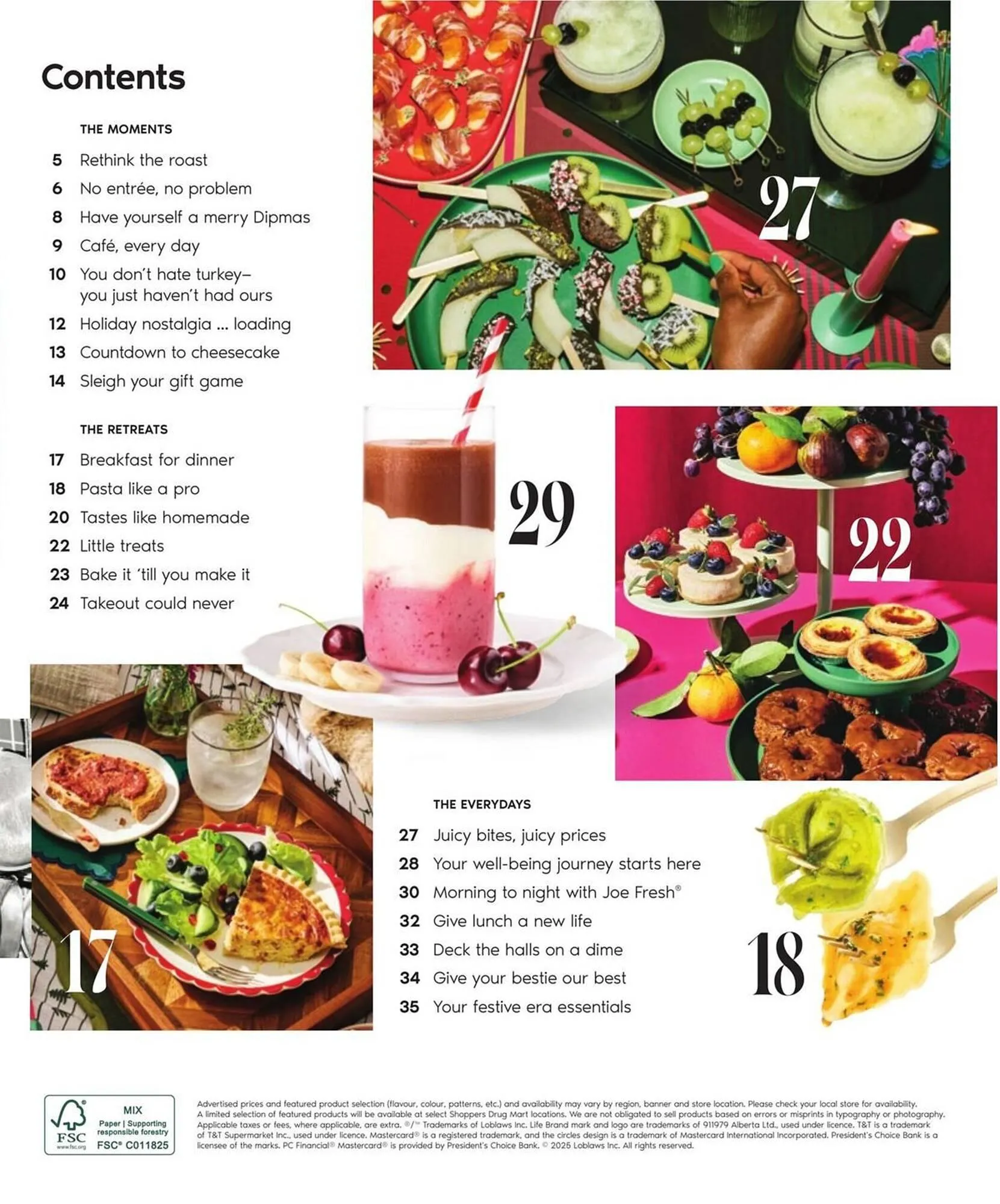 Loblaws flyer from October 30 to January 2 2026 - flyer page 3