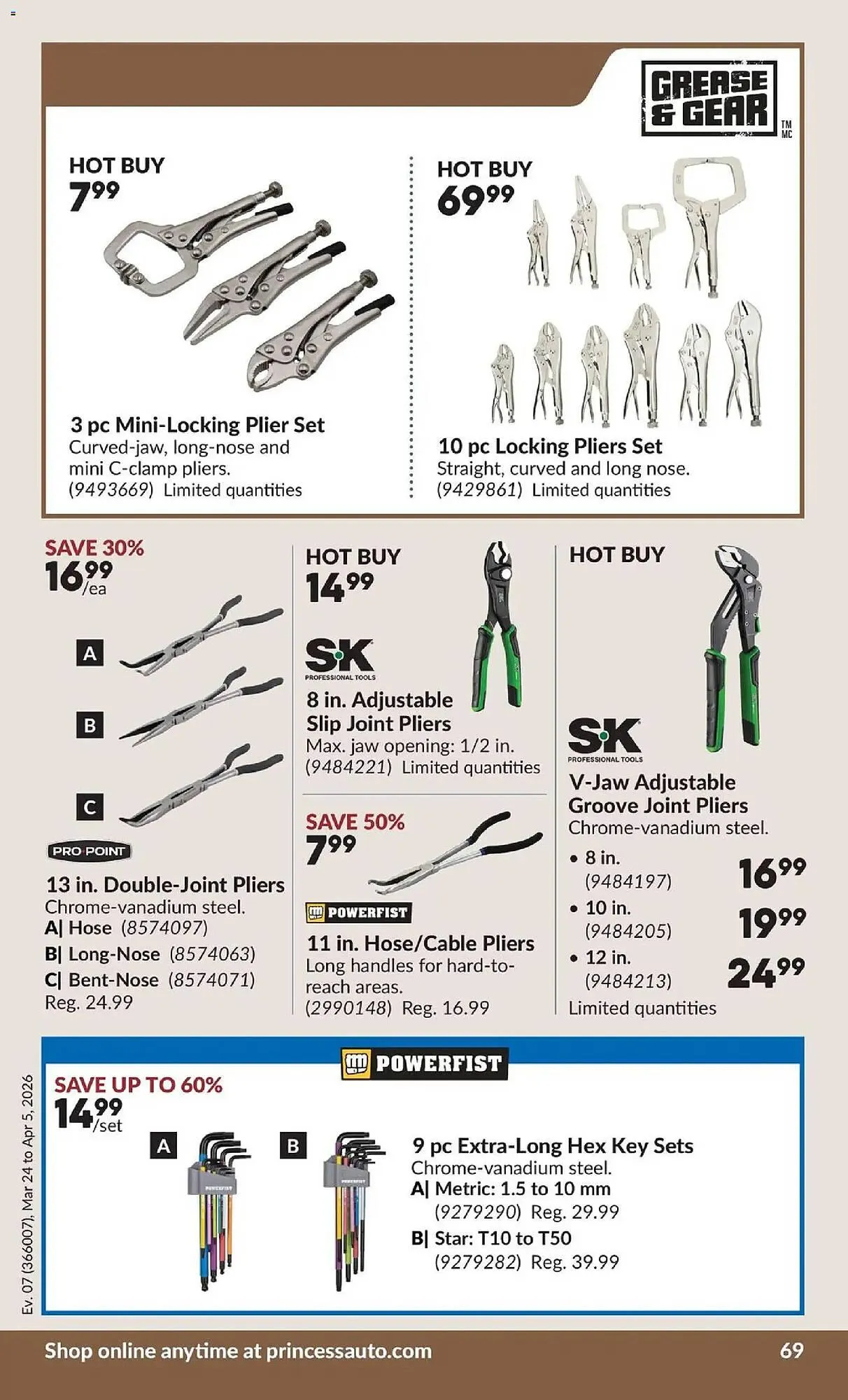 Princess Auto flyer from March 24 to April 6 2026 - flyer page 77