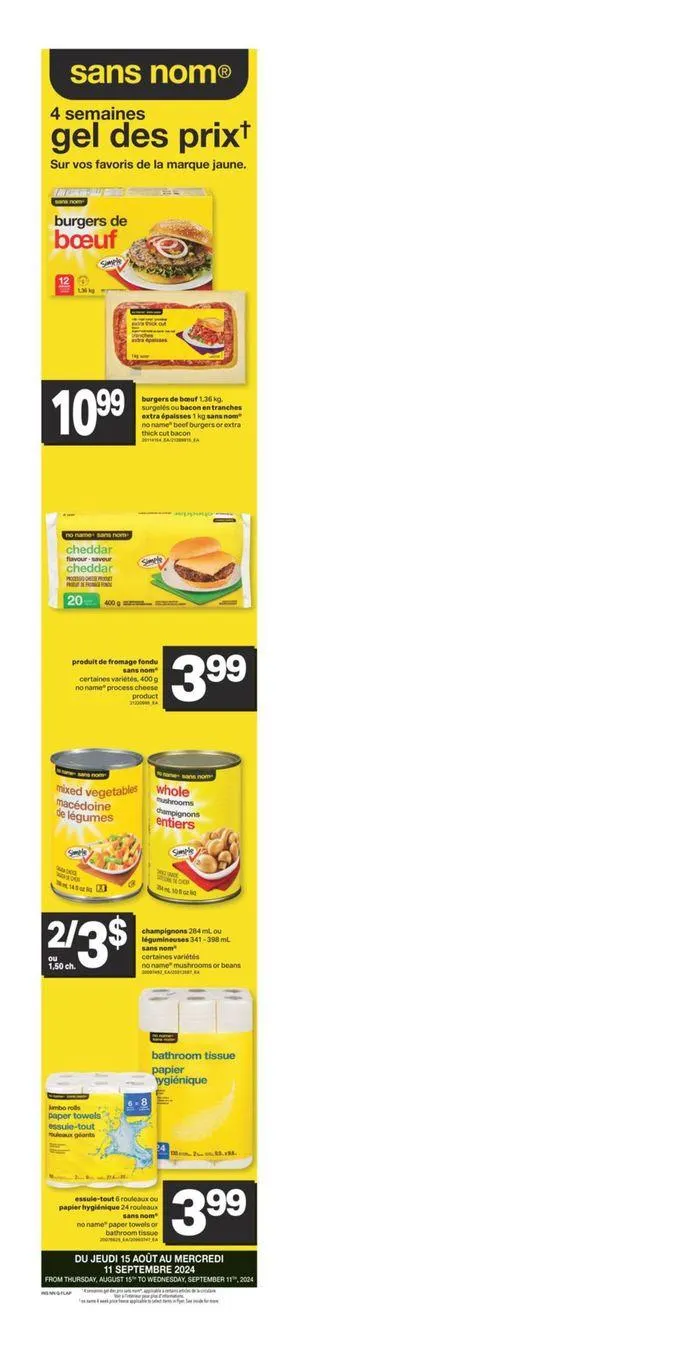 Our best offers for you from September 5 to September 11 2024 - flyer page 10