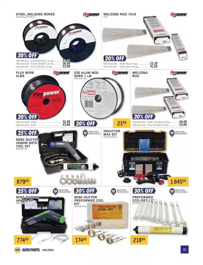 Top offers for smart savers from January 1 to March 31 2025 - flyer page 55