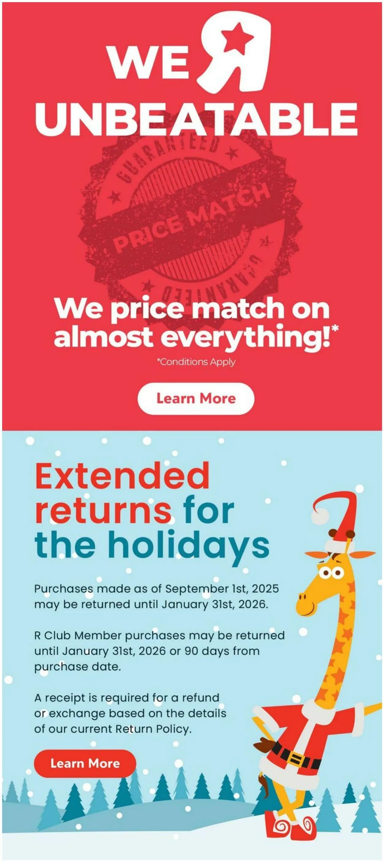 Babies''R''Us Current flyer from November 6 to November 26 2025 - flyer page 74