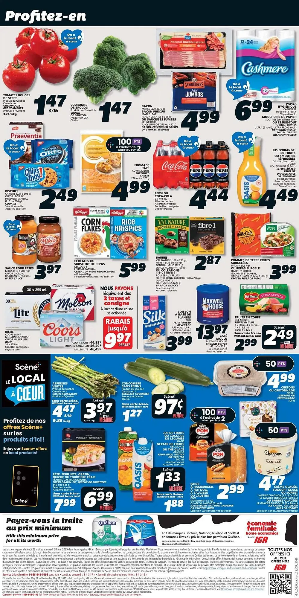 IGA flyer from May 22 to June 11 2025 - flyer page 2