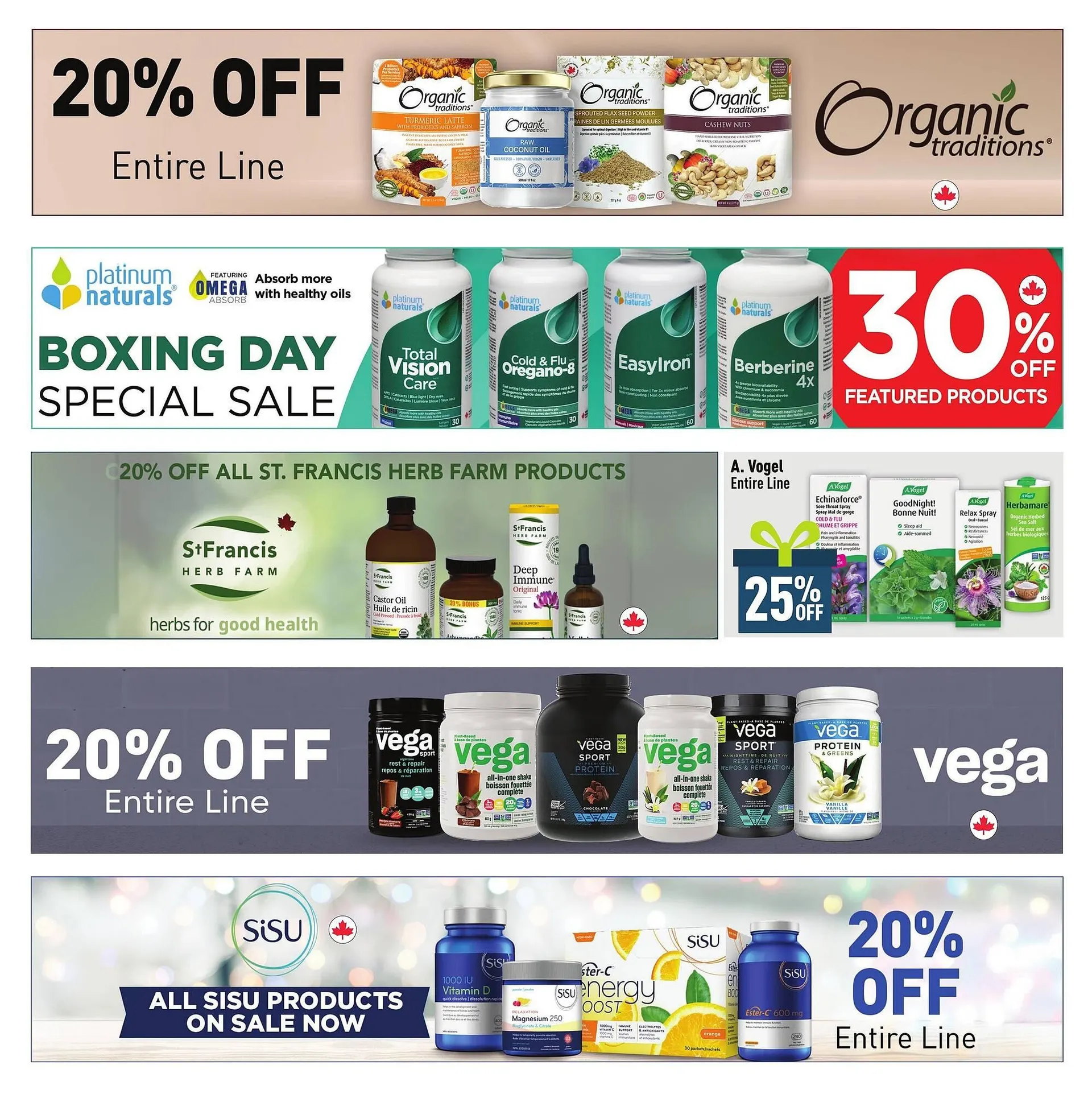 Healthy Planet flyer from December 22 to January 7 2026 - flyer page 12