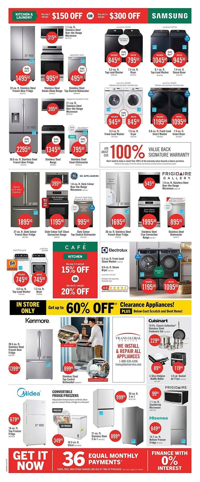 The Brick flyer from December 30 to January 13 2026 - flyer page 17