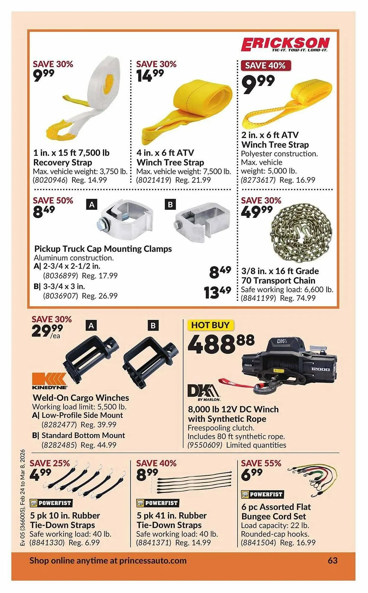 Princess Auto flyer from February 24 to March 9 2026 - flyer page 66