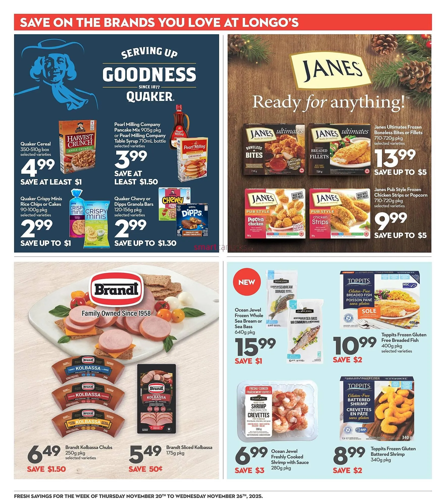 Longo's flyer from November 20 to November 26 2025 - flyer page 21