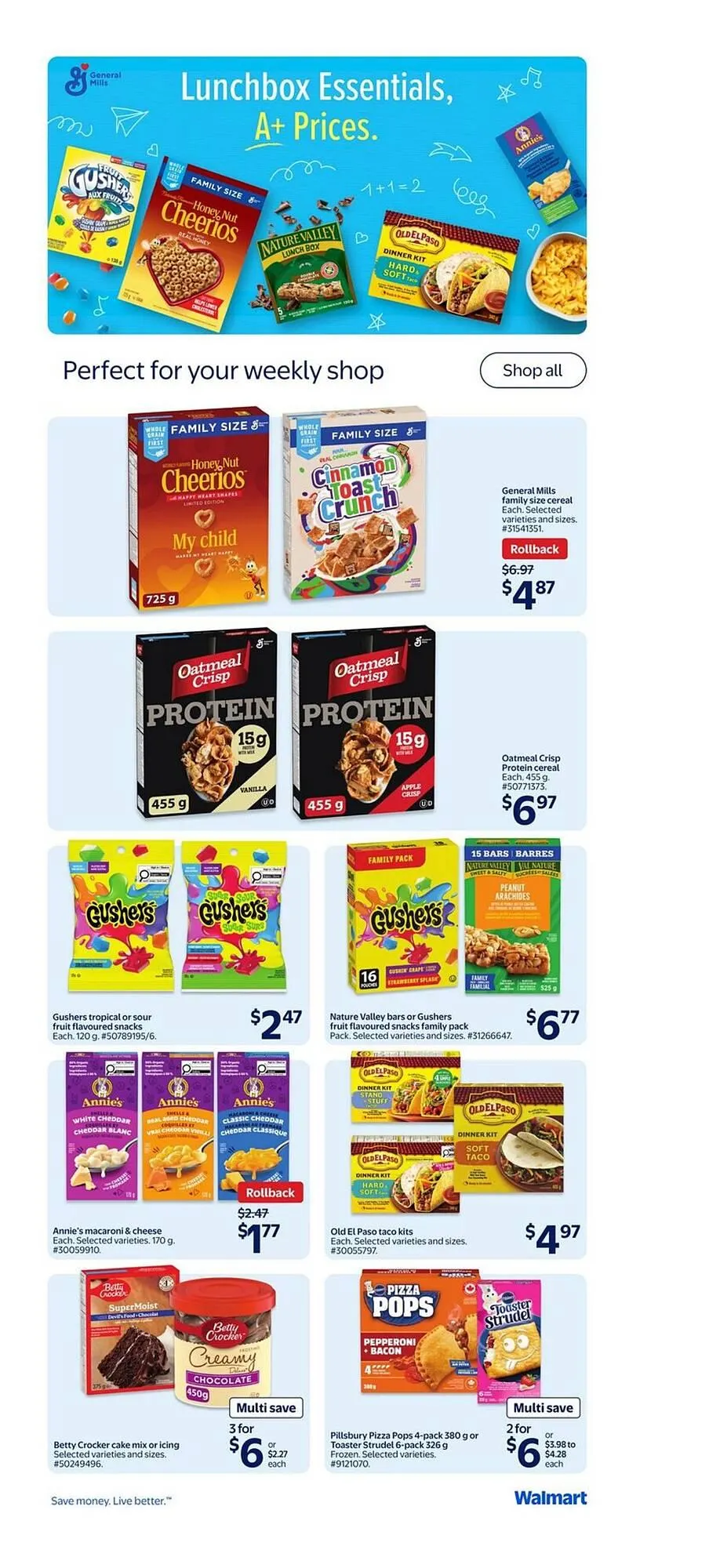 Walmart flyer from August 14 to August 20 2025 - flyer page 18