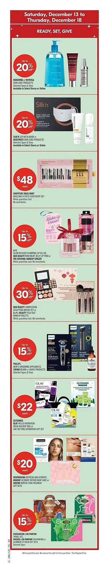 Shoppers Drug Mart flyer from December 11 to December 25 2025 - flyer page 4