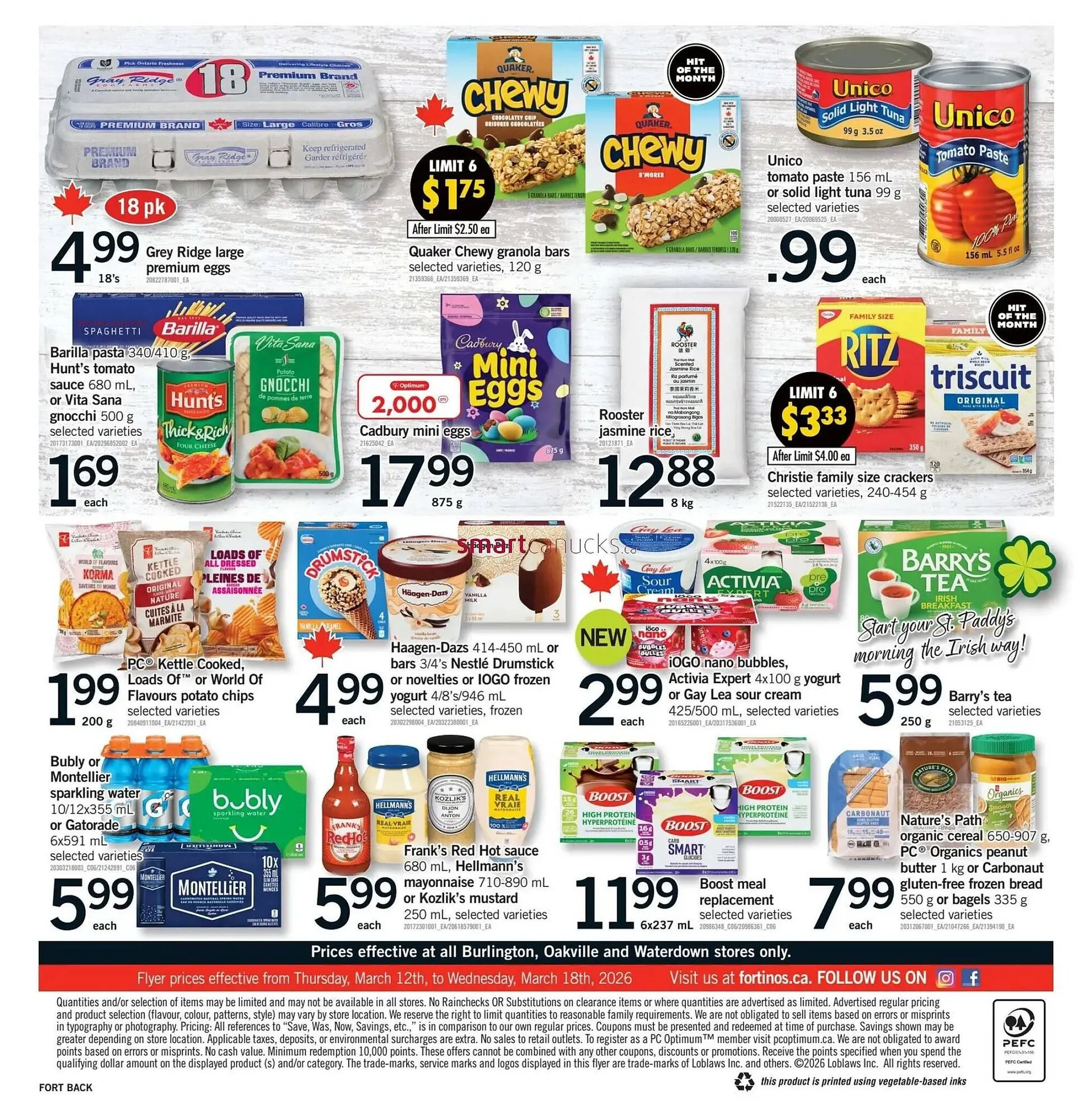 Fortinos flyer from March 12 to March 18 2026 - flyer page 2