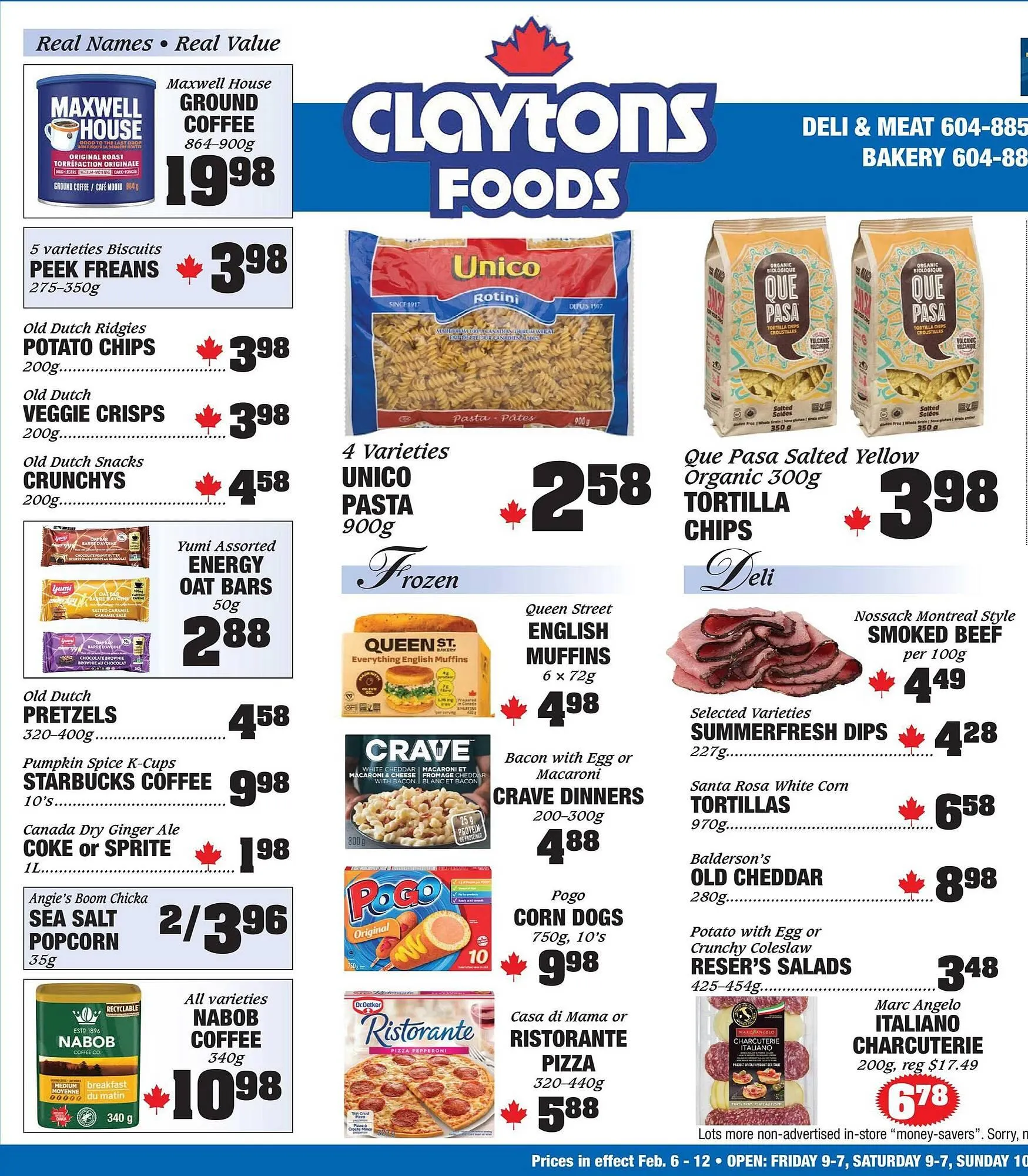 Claytons Heritage Market flyer from February 6 to February 12 2026 - flyer page 2
