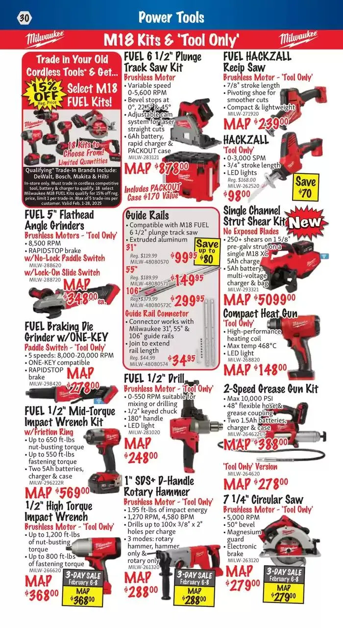 KMS Tools  from February 1 to February 15 2025 - flyer page 30