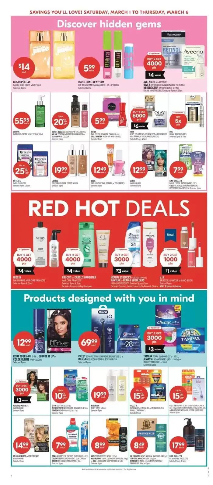 Top offers for smart savers from March 1 to March 6 2025 - flyer page 15