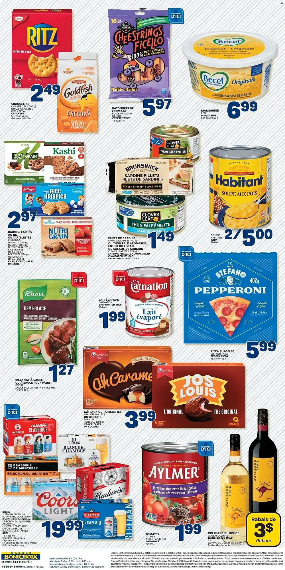 Marché Bonichoix flyer from October 2 to October 15 2025 - flyer page 2