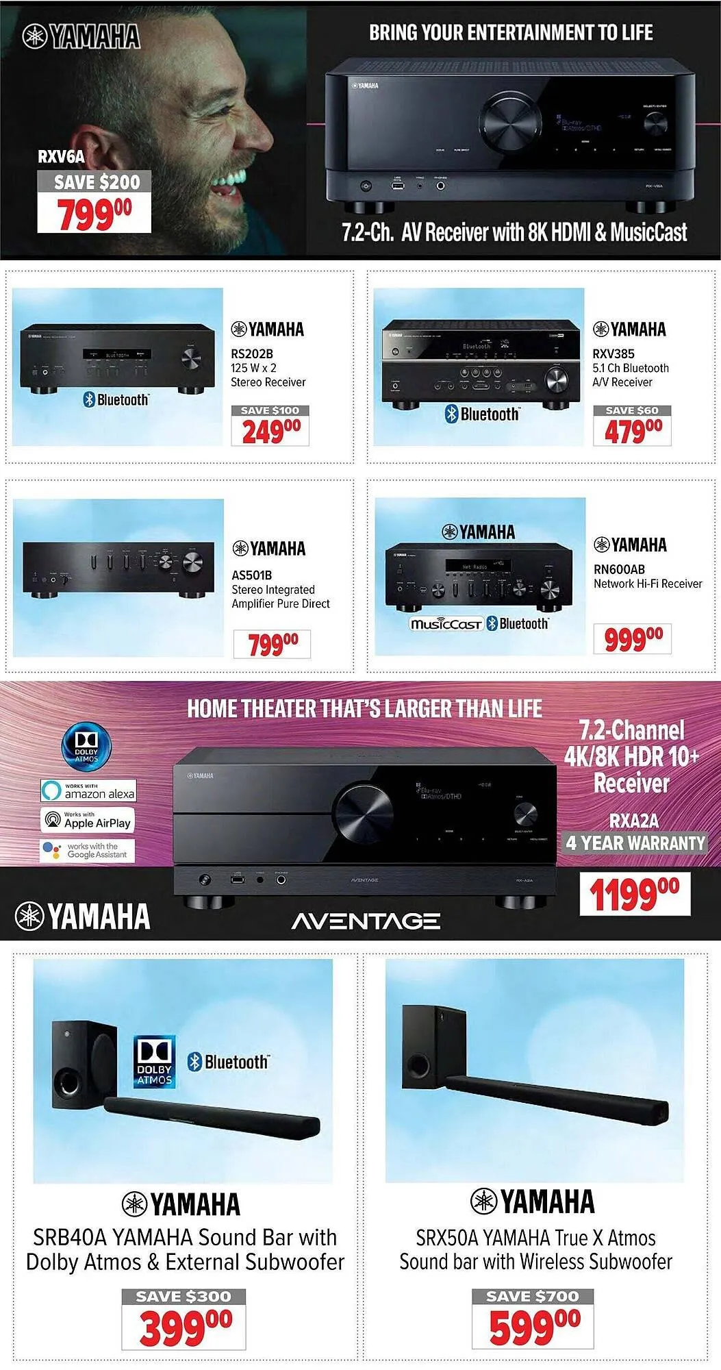 2001 Audio Video flyer from March 21 to March 28 2025 - flyer page 12