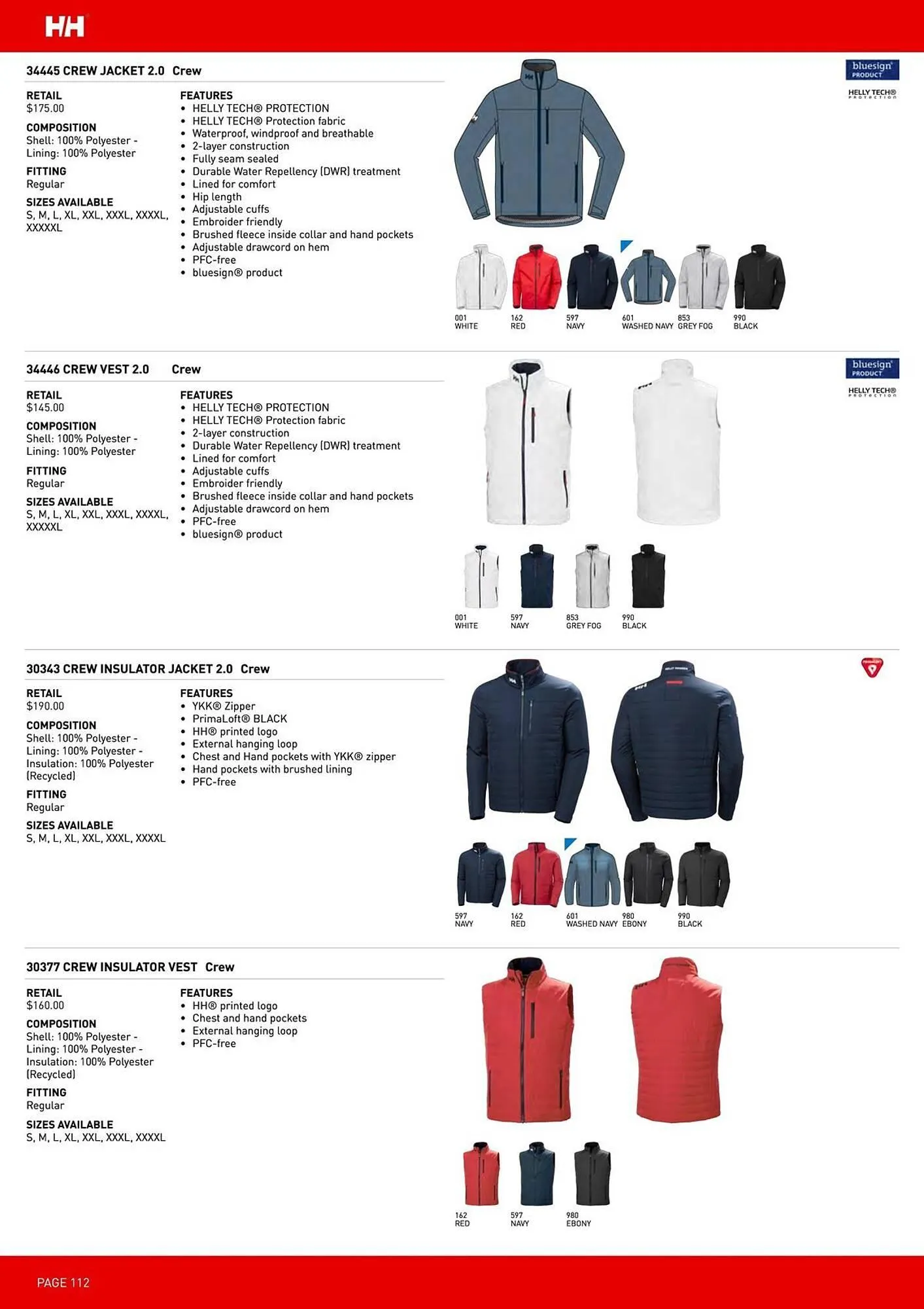 Helly Hansen flyer from September 11 to February 28 2026 - flyer page 112