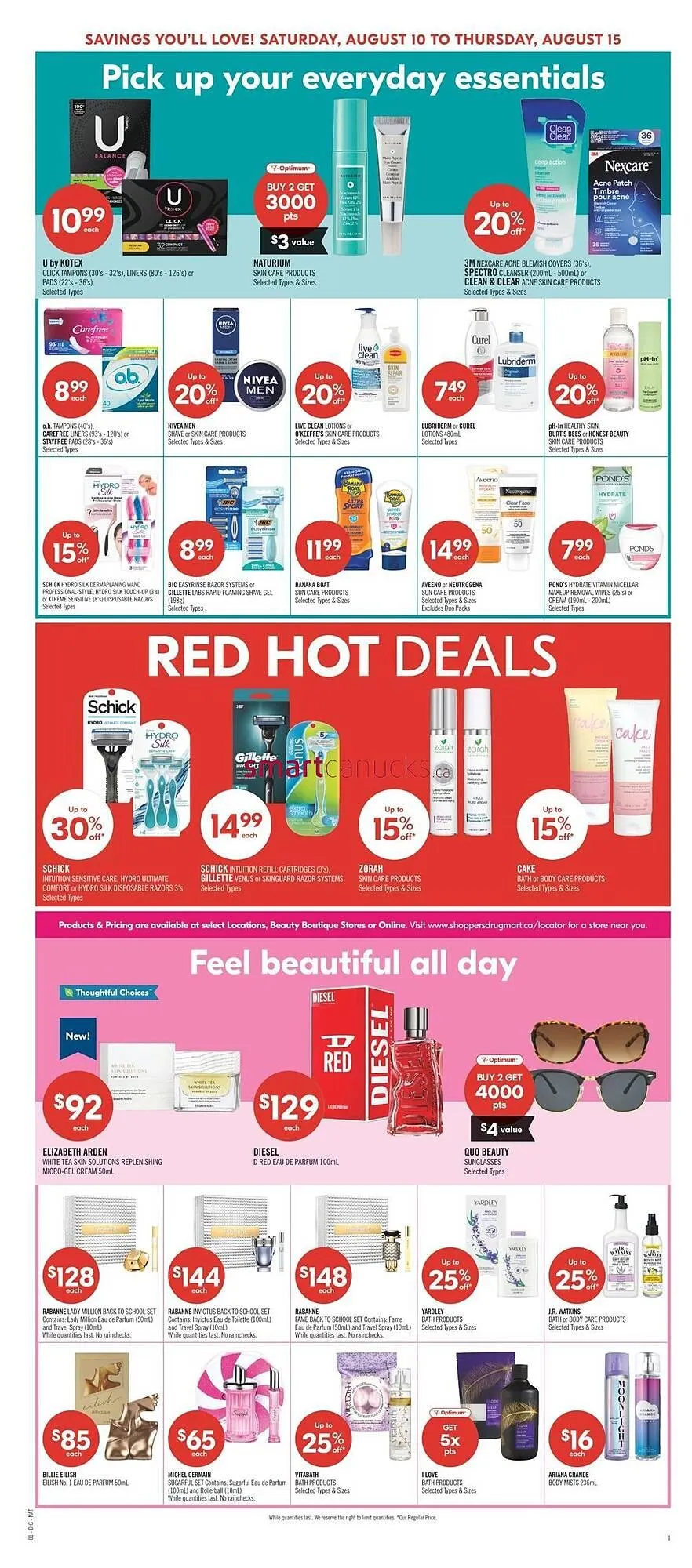 Shoppers Drug Mart flyer from August 8 to August 14 2024 - flyer page 13
